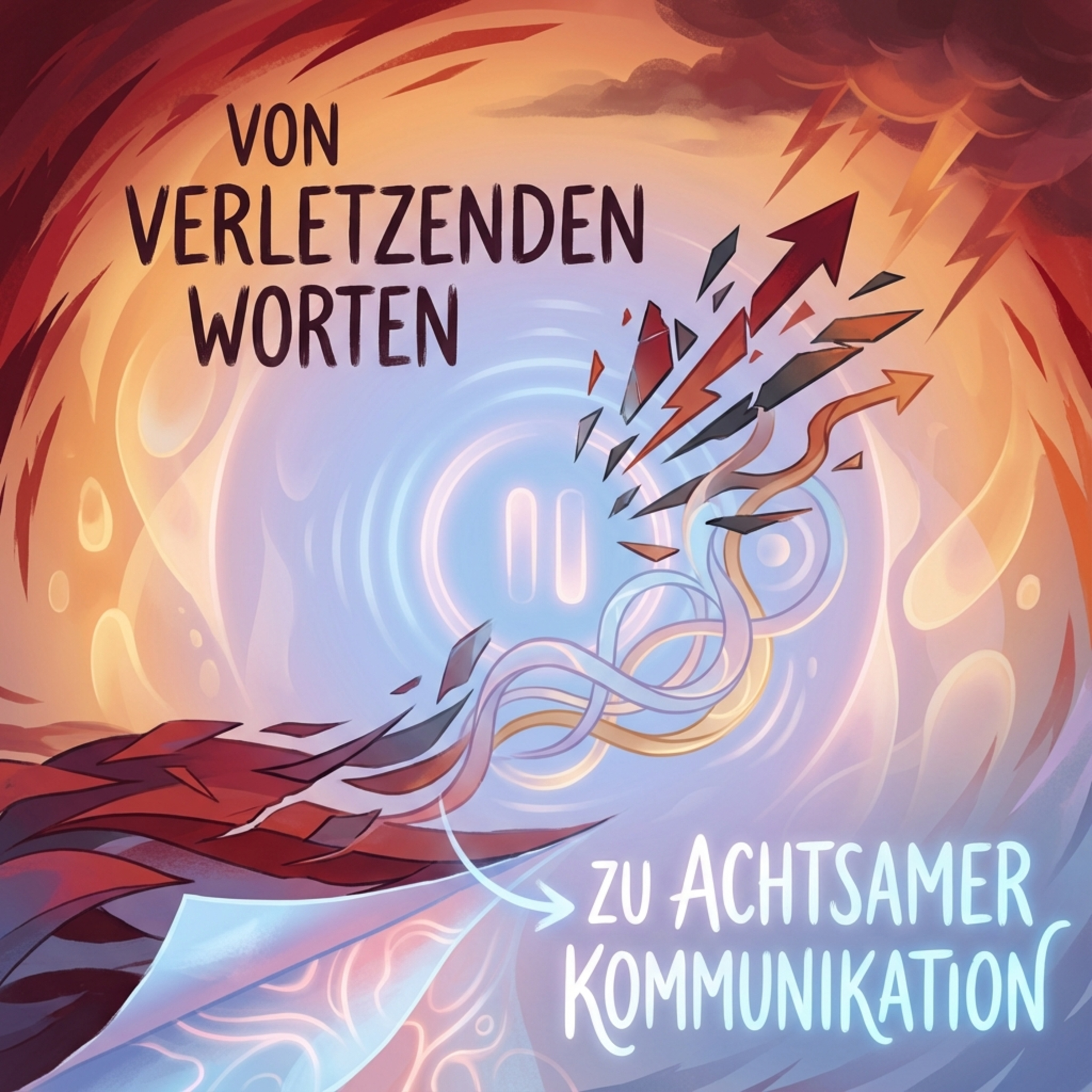 Artwork Warum wir im Streit so verletzend sind – Wenn Worte zu Waffen werden