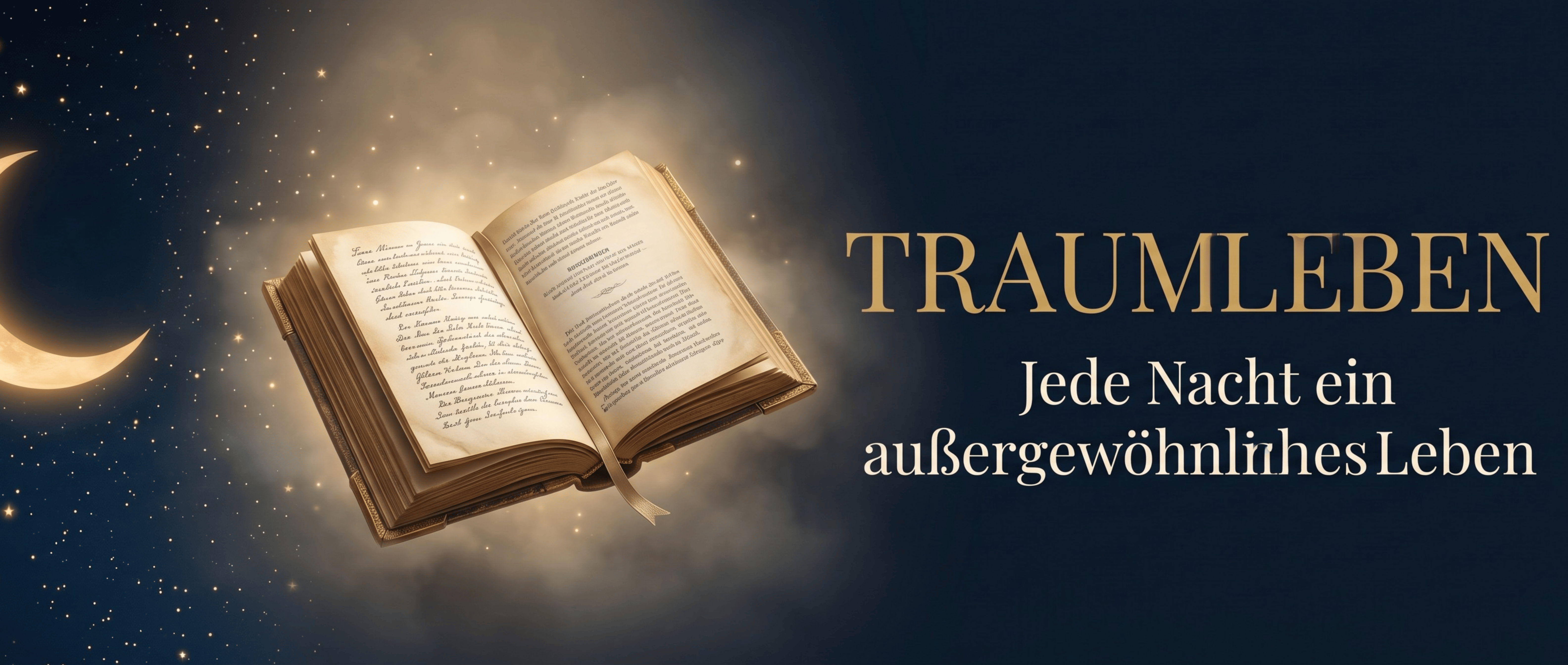 Cover TRAUMLEBEN – Biografien zum Einschlafen