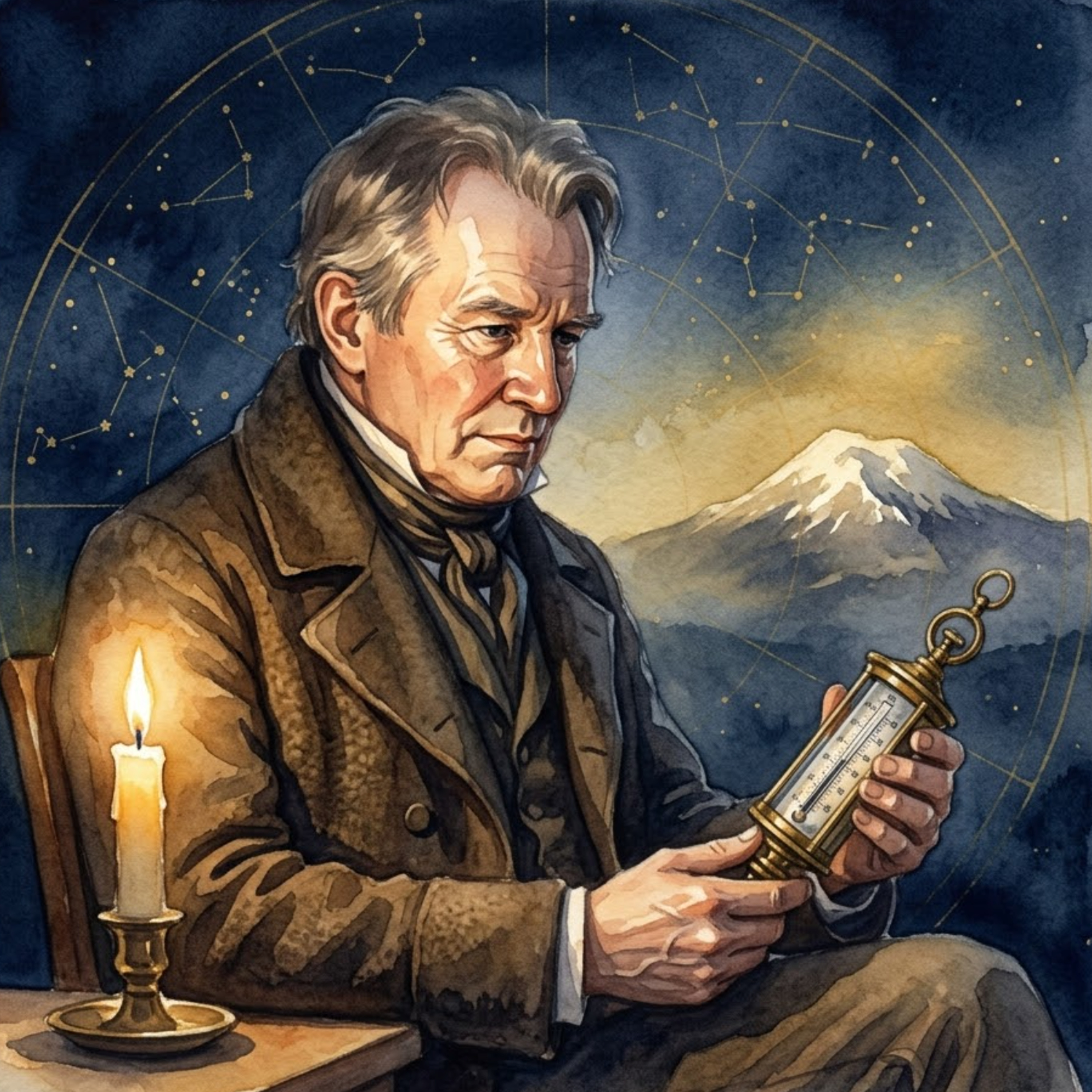 Artwork Alexander von Humboldt – Das Leuchten der Sterne über den Gipfeln der Anden