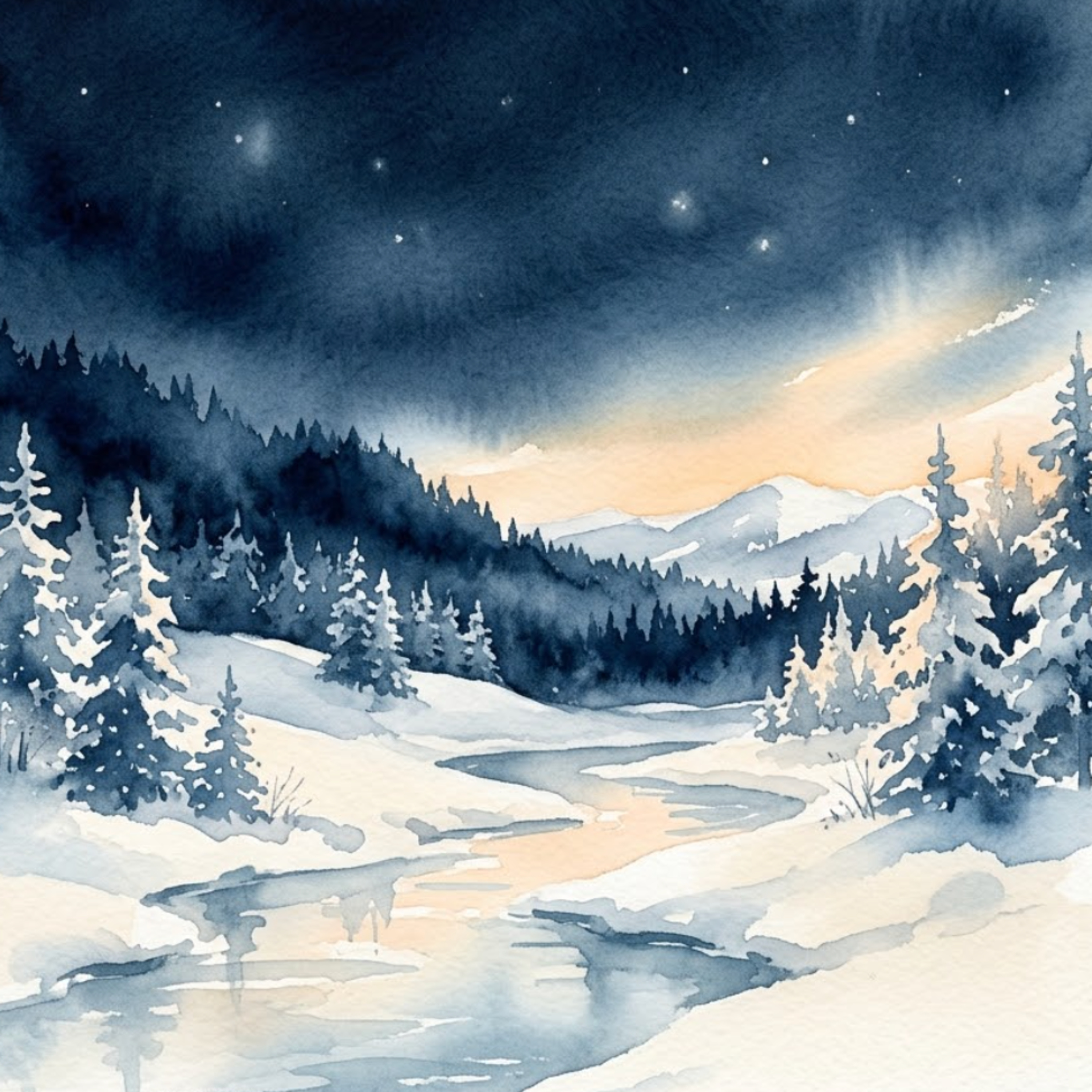 Artwork Oulu – Wenn die Langlaufski durch die Morgendämmerung gleiten