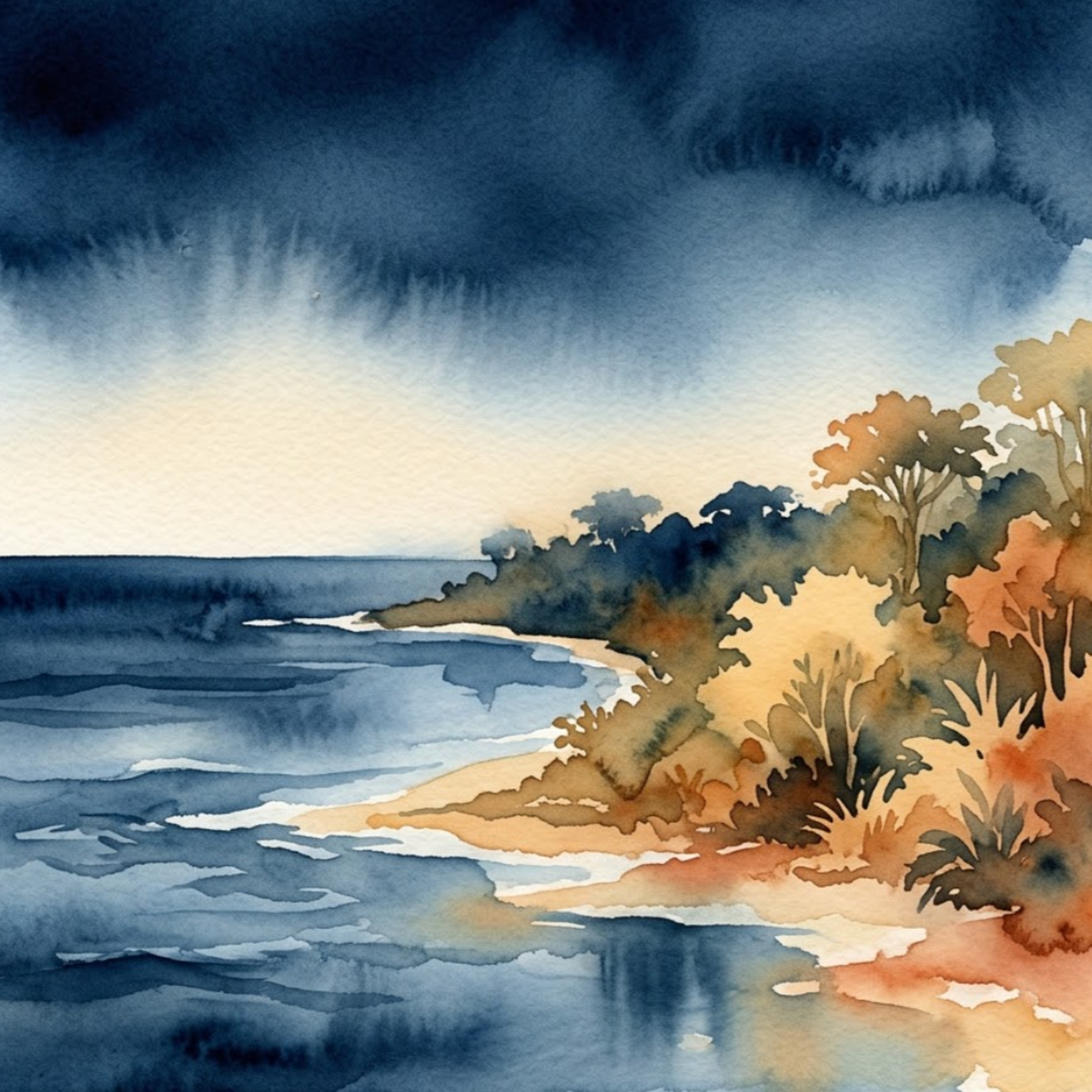 Artwork Gabun – Wenn Elefanten über weißen Sand ziehen